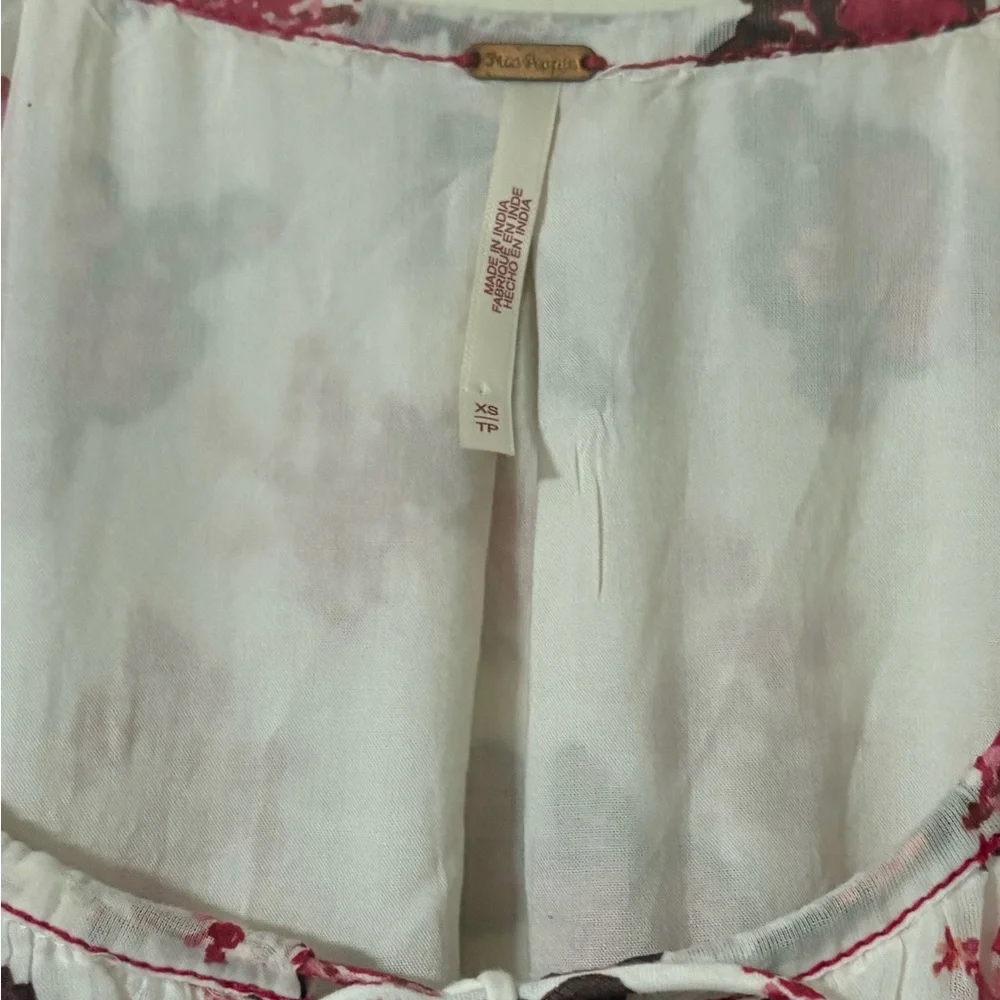 Free People Camella Mini Dress in White Sz XS NWOT